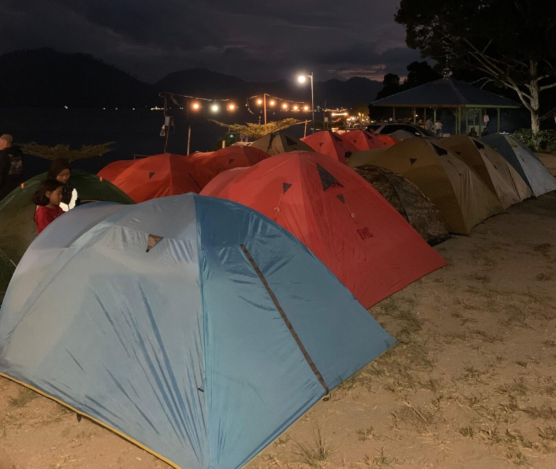 Batur Mepar Camping Takengon Malam Hari